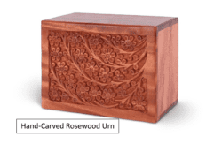 Hand-Carved Urn